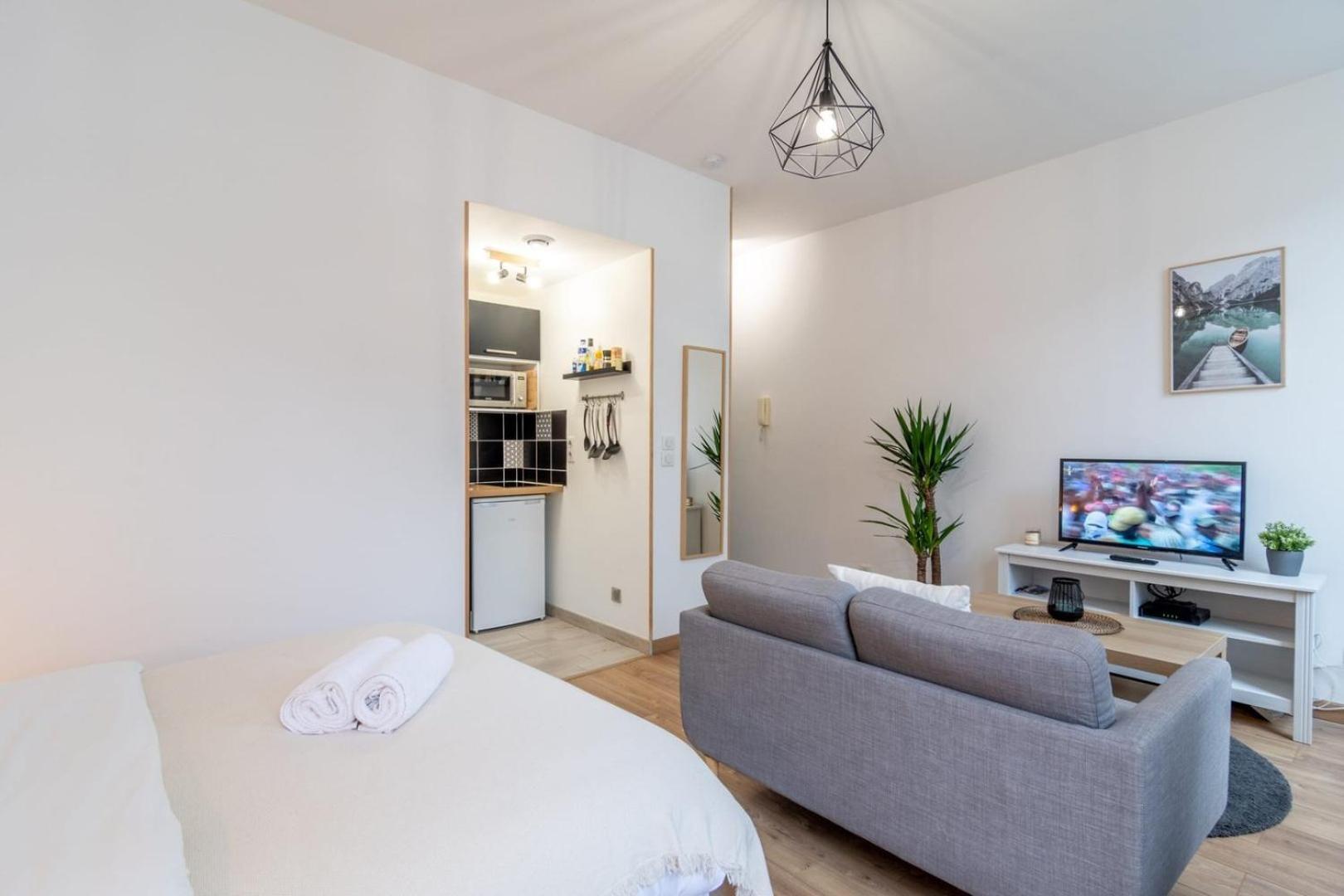 Lille Centre - Nice cozy&functional studio Exterior foto
